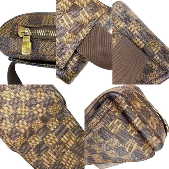 064515AG Louis Vuitton Waist Bag Brown Geronimos Damier - Picture 11 of 14